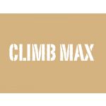 【クライムマックス】 「CLIMB MAX」ステンシルタイプステッカー（ホワイト） for ジムニーJB43
