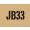 【クライムマックス】 「JB33」ステンシルタイプステッカー（ブラック） for ジムニーJB33