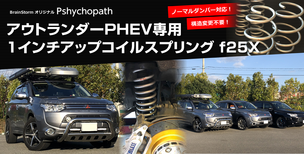 �yPshychopath�z�A�E�g�����_�[PHEV��p1�C���`�A�b�v�R�C���X�v�����O f25X